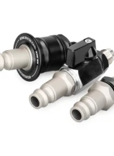 Nuke Performance Air Jack Petcock Ball Valve Male Connector AN-6, 570-20-102, Aluminum                                     - 570-20-102 - Image 4