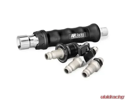 Nuke Performance Air Jack 60 C 3pc Set with Hardline Hose Kit for Automotive Use - 580-03-101