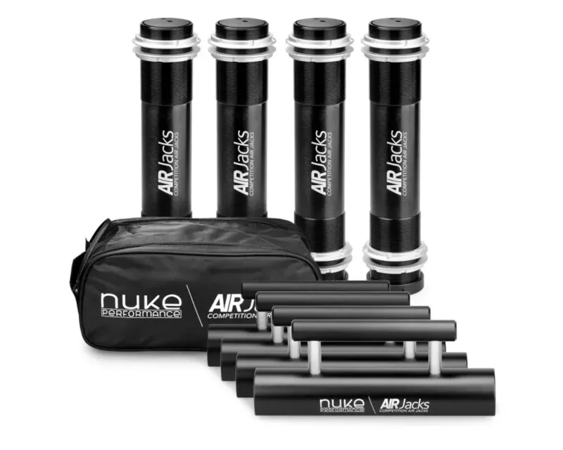 Nuke Performance Air Jack 60 C 4pc Set With Petcock Ball Valve - 580-04-003
