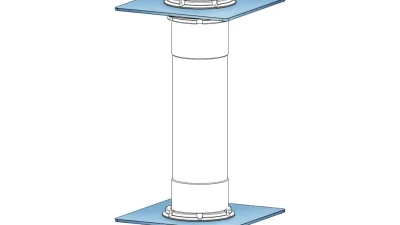 Nuke Performance Mounting Steel Plate Air Jack 60C for 580-10-017                                     - 580-10-017 - Image 2