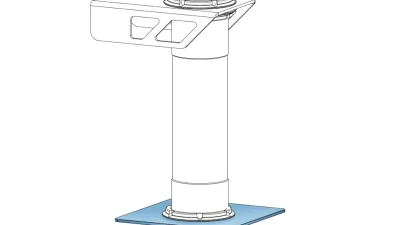 Nuke Performance Mounting Steel Plate Air Jack 60C for 580-10-017                                     - 580-10-017 - Image 3