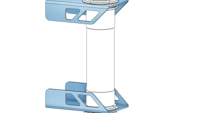Nuke Performance Mounting Steel Bracket for Air Jack 60C - Fits Various Models                                     - 580-10-019 - Image 2