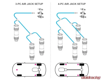 Nuke Performance Air Jack 60 C Hardline Kit for 580-10-101 - Durable, High-Performance Design - 580-10-101