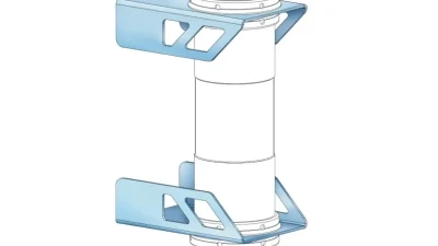 Nuke Performance Mounting Steel Bracket for Air Jack 90 C - 590-10-108                                     - 590-10-108 - Image 3