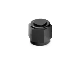 Nuke Performance AN-10 Flare Cap for 700-04-137, Aluminum, Black Finish