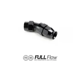 Nuke Performance Full Flow PTFE Hose End Fitting 30 Degree AN-8 810-03-108