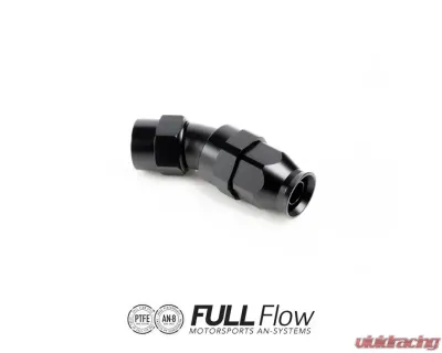 Nuke Performance Full Flow PTFE Hose End Fitting 30 Degree AN-8 810-03-108 - 810-03-108