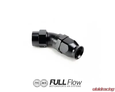 Nuke Performance Full Flow PTFE Hose End Fitting 45 Degree AN-10, 810-04-110 - 810-04-110