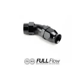 Nuke Performance Full Flow PTFE Hose End Fitting 45 Degree AN-12, 810-04-112