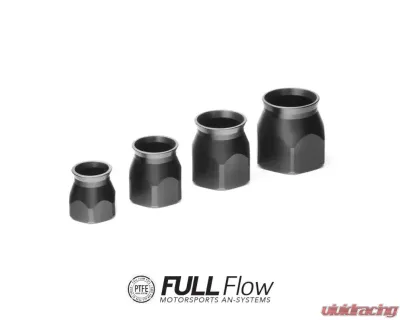 Nuke Performance PTFE Hose End Fitting Spare Socket AN-10 Black - 810-20-210