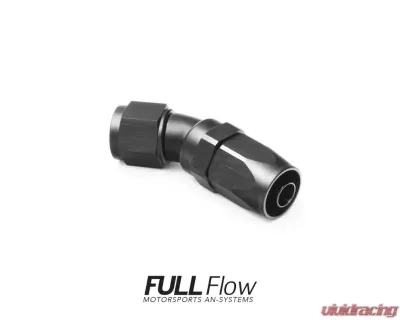 Nuke Performance Full Flow AN Hose End Fitting 30 Degree AN-6 - 830-03-106