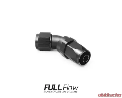 Nuke Performance Full Flow AN Hose End Fitting 45 Degree AN-4 - 830-04-104