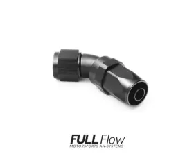 Nuke Performance Full Flow AN Hose End Fitting 45 Degree AN-6