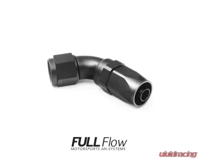 Nuke Performance Full Flow AN Hose End Fitting 60 Degree AN-6 - 830-06-106