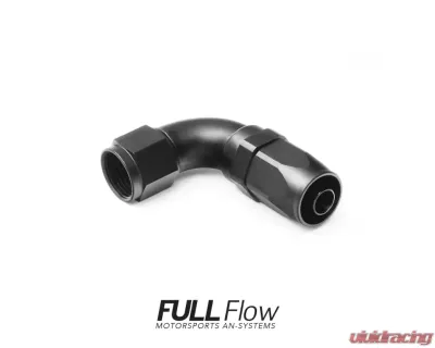 Nuke Performance Full Flow AN Hose End Fitting 90 Degree AN-4 - 830-09-104