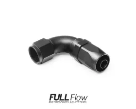 Nuke Performance Full Flow AN Hose End Fitting 90 Degree AN-6
