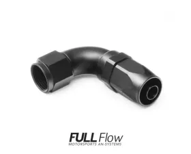 Nuke Performance Full Flow AN Hose End Fitting 90 Degree AN-10