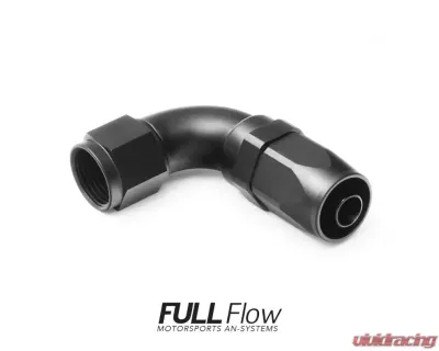 Nuke Performance Full Flow AN Hose End Fitting 90 Degree AN-10 - 830-09-110