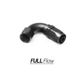 Nuke Performance Full Flow AN Hose End Fitting 120 Degree AN-4