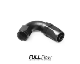 Nuke Performance Full Flow AN Hose End Fitting 120 Degree AN-6