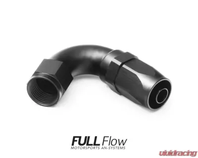 Nuke Performance Full Flow AN Hose End Fitting 120 Degree AN-12 - 830-12-112