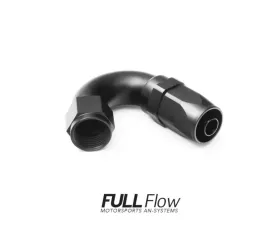 Nuke Performance Full Flow AN Hose End Fitting 150 Degree AN-6, 830-15-106