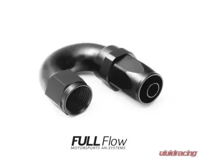 Nuke Performance Full Flow AN Hose End Fitting 180 Degree AN-10 - 830-18-110