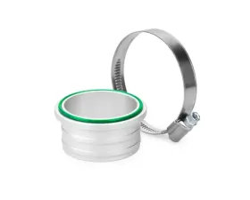 Nuke Performance 51mm Hose Adapter BOV50C for Turbo Applications, Black Finish