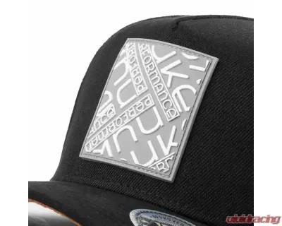 Nuke Performance Black Snapback Cap - nuke-black-cap