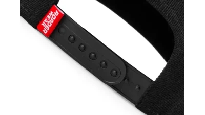 Nuke Performance Black Snapback Cap                                     - nuke-black-cap - Image 5