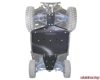 Factory UTV 1/2" UHMW Skid Plate Polaris General 1000 | XP 1000 2016+ - Gen1KSkd-12