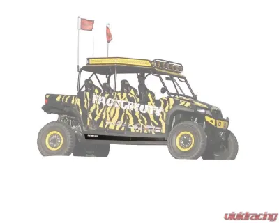Factory UTV 1/2" UHMW Rock Sliders Polaris General 4 1000 2016+ - Gen41KSldr-12