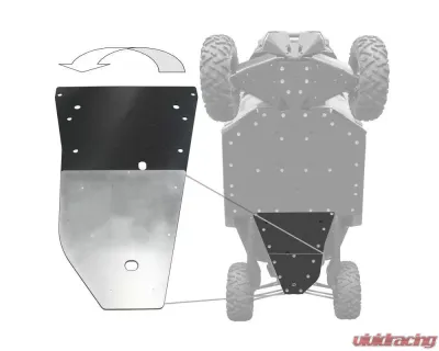 Factory UTV 1/2" UHMW Ultimate Kit with X-Brace Can-Am Maverick MAX X3 XRS | XRS RR | XMR RR (72" wide) 2017-2022 - MX3MaxUlt-72-12-X