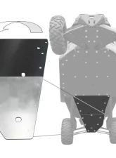 Factory UTV 1/2" UHMW Ultimate Kit with X-Brace Can-Am Maverick X3 XRC RR (72" wide) 2017+                                     - MX3Ult-72-RC-12-X - Image 2