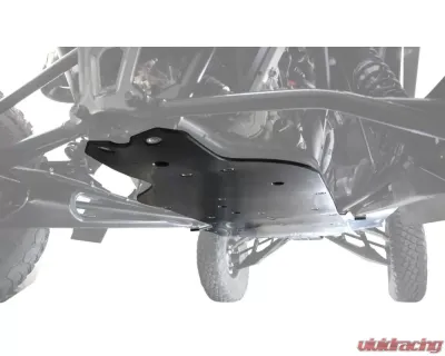 Factory UTV 1/2" UHMW Skid Plate with X-Brace Polaris RZR Pro R 2022+ - ProRSkd-12-X