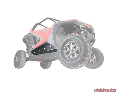 Factory UTV 1/2" UHMW Rock Sliders Polaris RZR Pro R 2020-2022 - ProRSldr-12