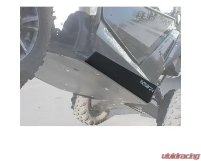 Factory UTV 1/2" UHMW Rock Sliders Counter Sink Arctic Cat Wildcat Trail | Sport 2011+ - WCTSSldr-12-CS
