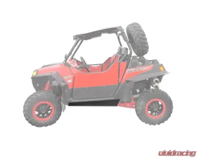 Factory UTV 1/2" UHMW Rock Sliders Counter Sunk Polaris RZR XP 900 2011-2014 - XP900Sldr-12-CS