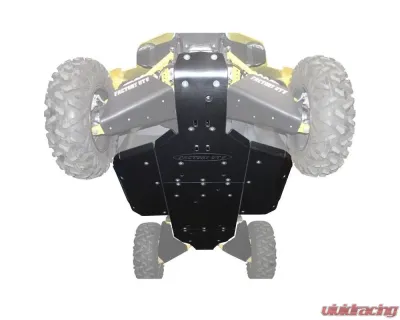 Factory UTV 1/2" UHMW Skid Plates Yamaha YXZ 1000 2016+ - YXZSkd-12