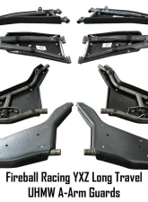 Factory UTV 1/2" UHMW Ultimate Kit with Fireball Racing Long Travel A-Arms Yamaha YXZ 1000 2016+                                     - YXZUlt-12-FBLT - Image 2
