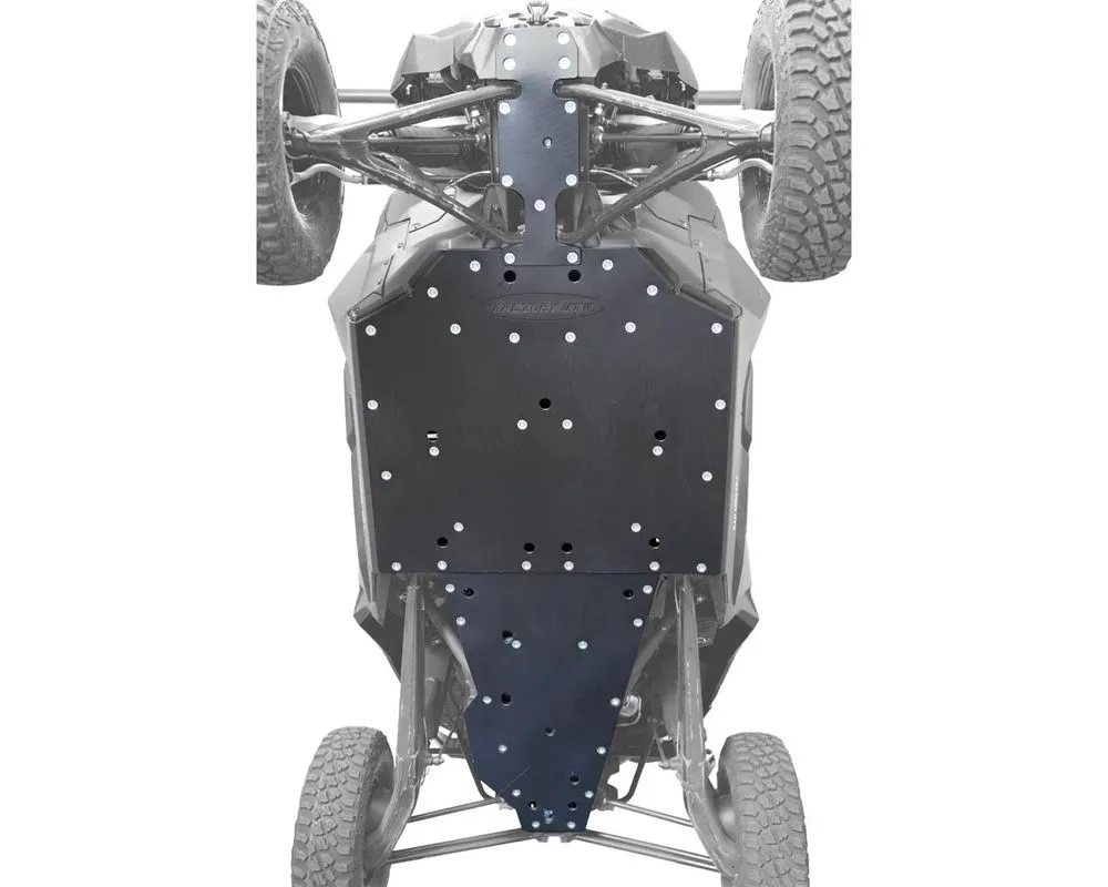 Factory UTV UHMW Skid Plate without X-Brace 3/8" Can-Am Maverick R - MavRSkd-38