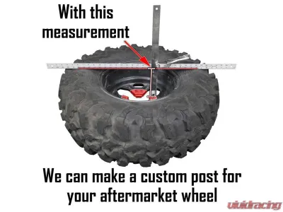 Factory UTV Dual Clamp Spare Tire Mount Polaris RZR XP - XP1KDCSTM