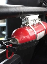 Factory UTV Billet Fire Extinguisher Mount Finish Anodized Black                                     - FireExtMt-B - Image 2