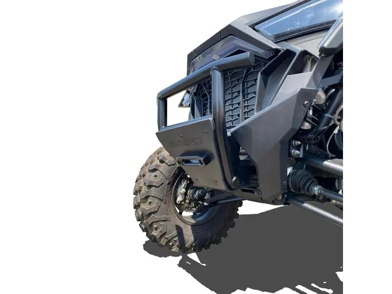 Factory UTV Front Winch Bumper no fairlead cutout - flush bash plate Polaris RZR Pro XP | Pro XP 4 - PROXPFRBMPR