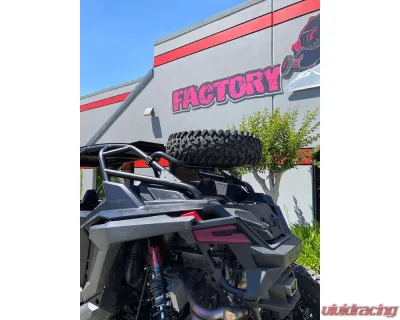Factory UTV Dual Clamp Spare Tire Mount Polaris RZR Pro R 4 - ProR4DCSTM