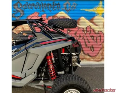 Factory UTV Dual Clamp Spare Tire Mount Polaris RZR Turbo R - RZRTRDCSTM