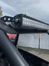 Factory UTV Light Bar Brackets Polaris RZR Turbo R                                     - RZRTRLBB - Image 2