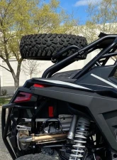 Factory UTV Dual Clamp Spare Tire Mount Polaris RZR Turbo R 4                                     - TrR4DCSTM - Image 4