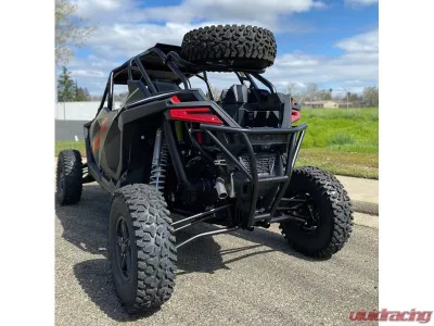 Factory UTV Dual Clamp Spare Tire Mount Polaris RZR Turbo R 4 - TrR4DCSTM