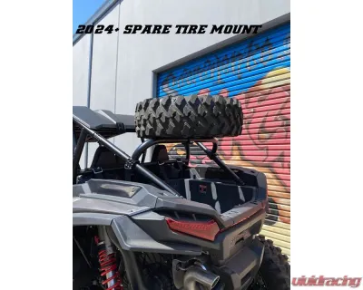 Factory UTV Dual Clamp Spare Tire Mount Polaris RZR XP - XP1KDCSTM